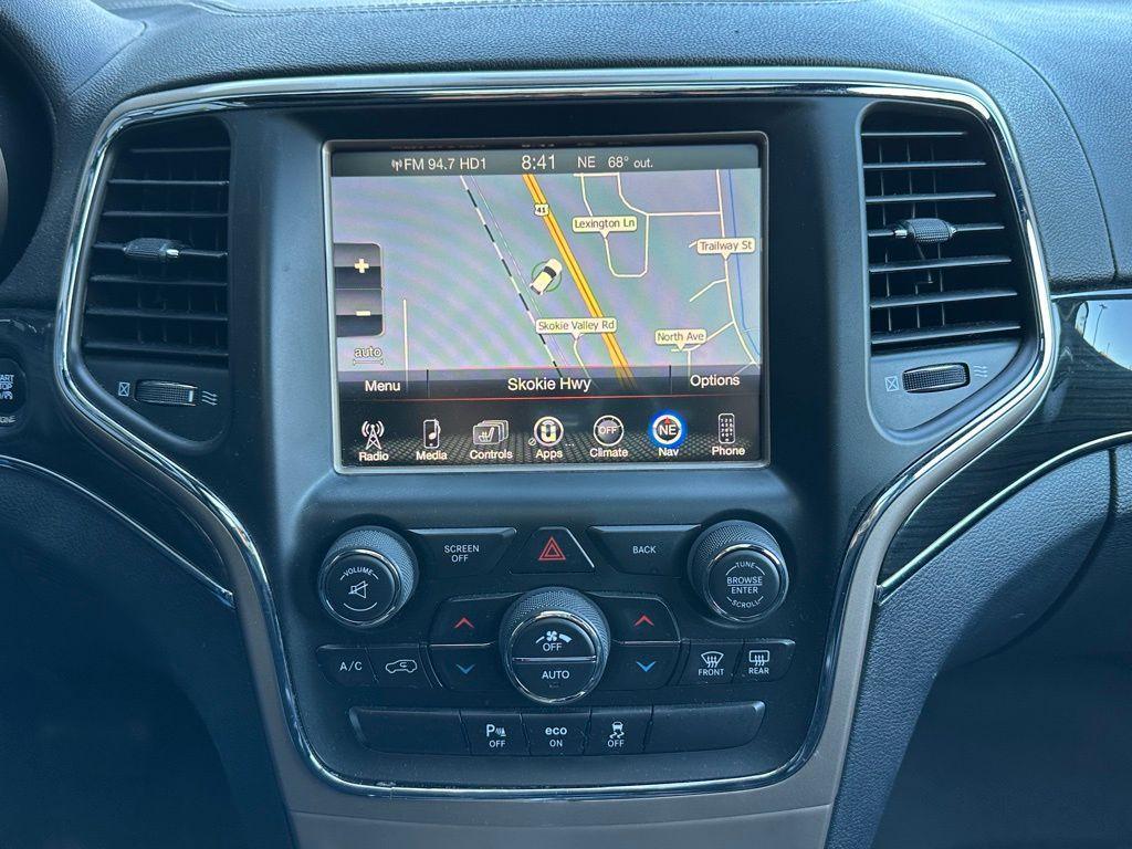 used 2015 Jeep Grand Cherokee car, priced at $15,954