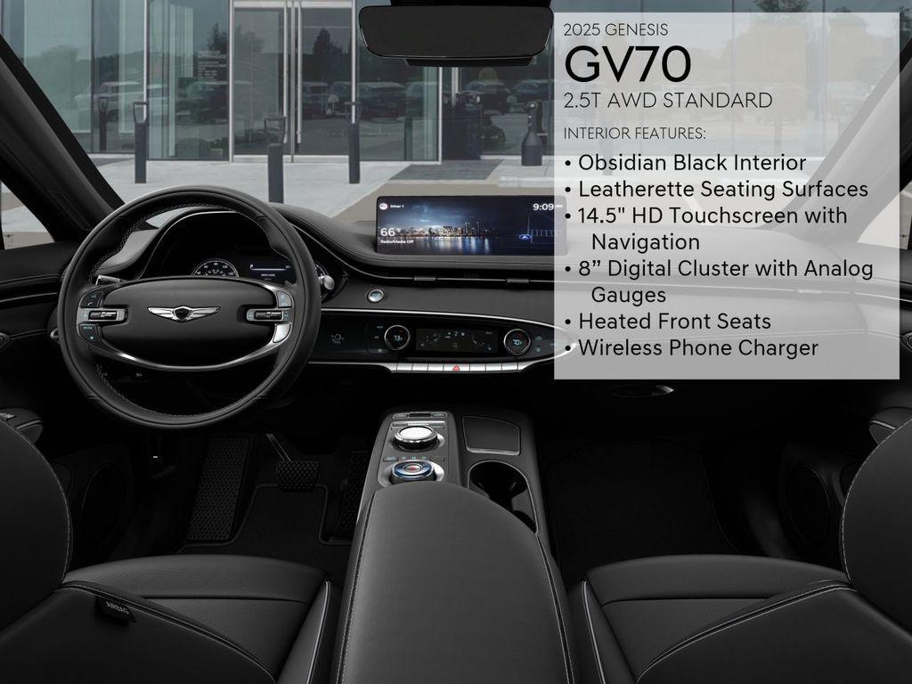 new 2025 Genesis GV70 car, priced at $45,791