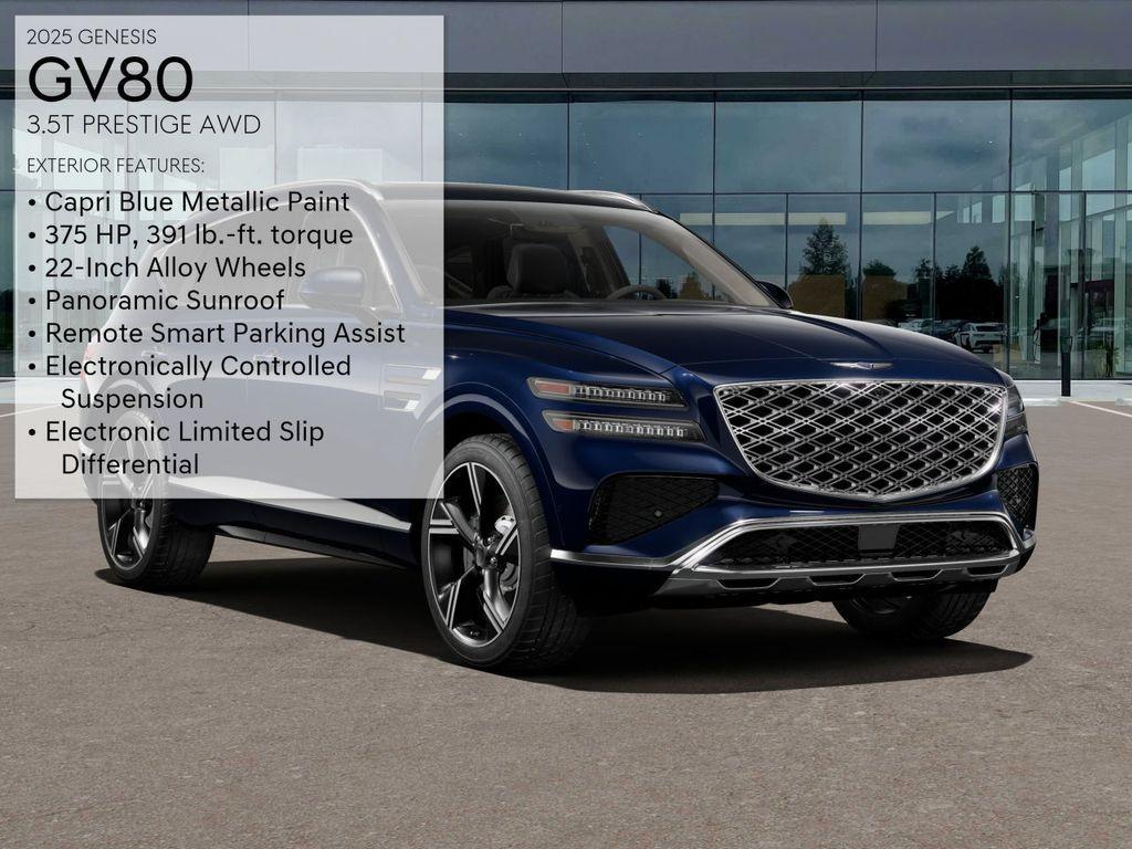 new 2025 Genesis GV80 car, priced at $82,760