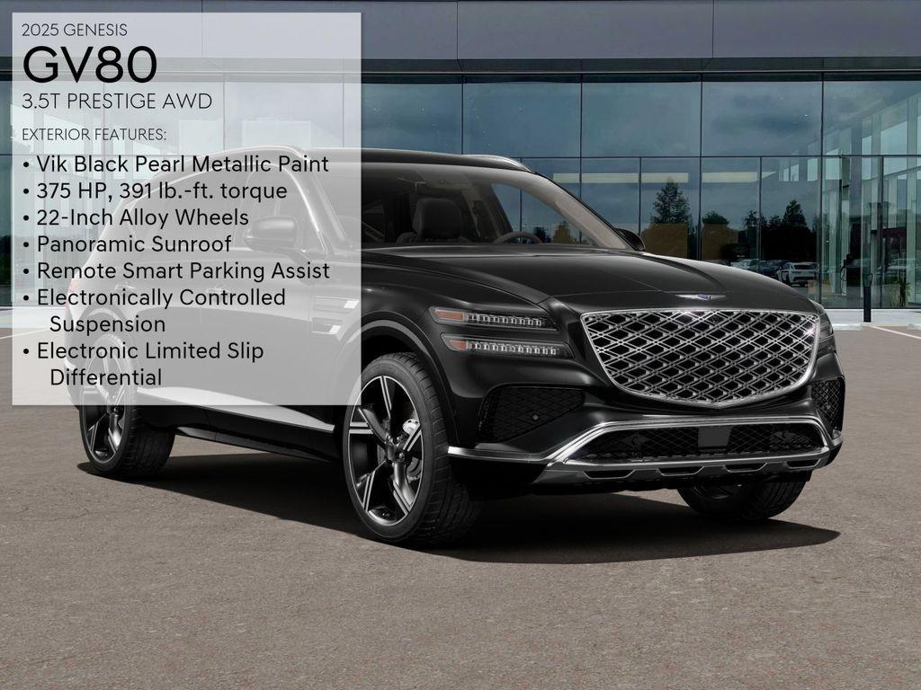 new 2025 Genesis GV80 car, priced at $81,945