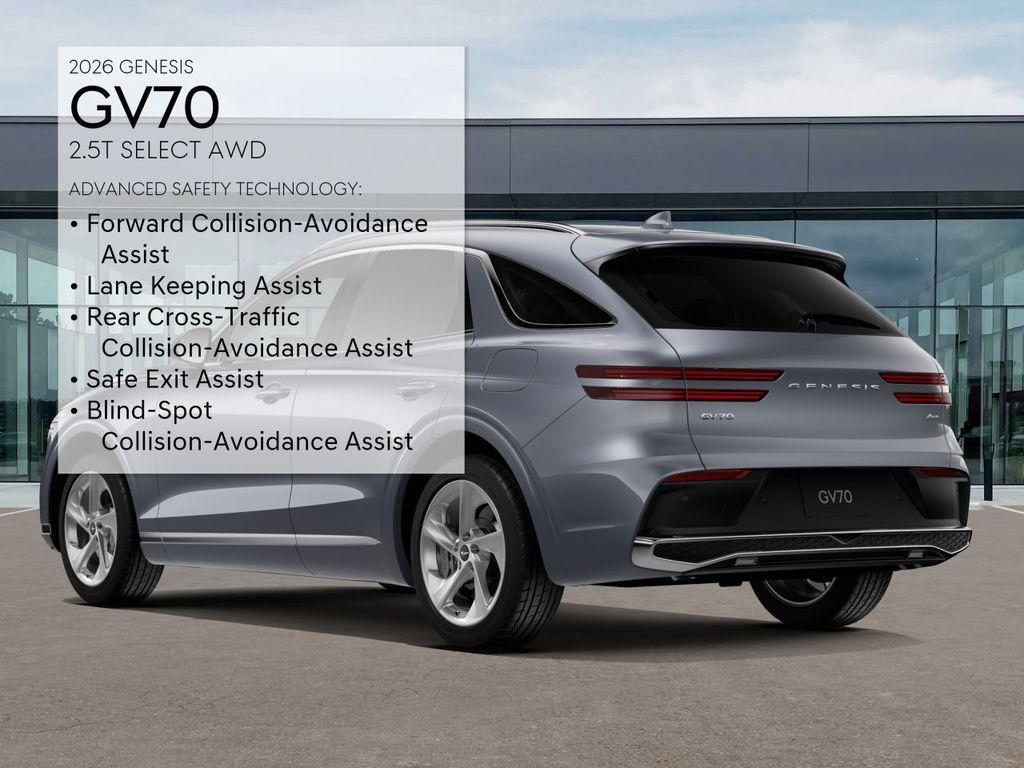new 2026 Genesis GV70 car, priced at $53,560