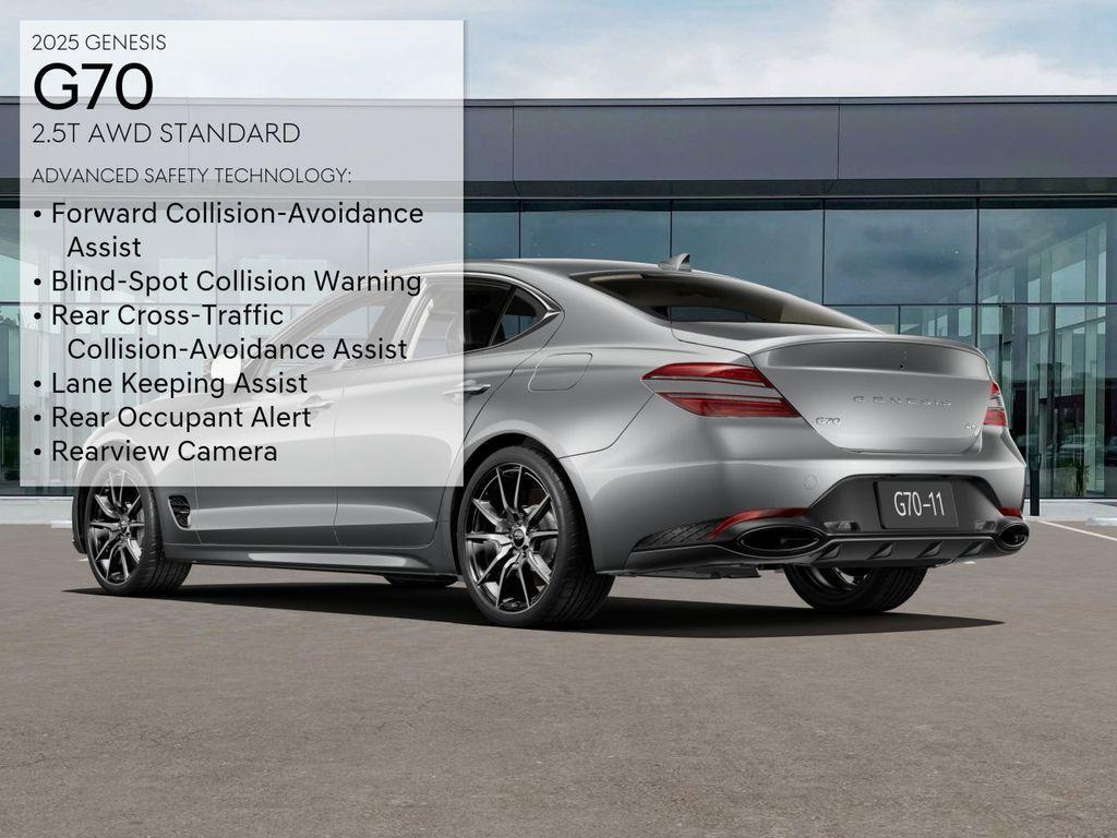 new 2025 Genesis G70 car, priced at $45,118