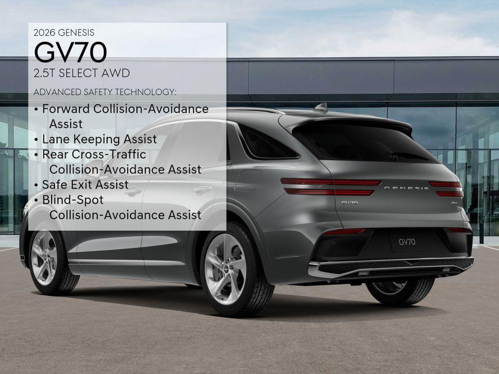 new 2026 Genesis GV70 car, priced at $53,475
