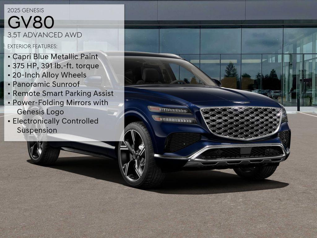 new 2025 Genesis GV80 car, priced at $76,925