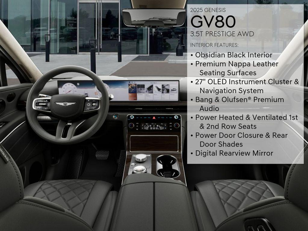 new 2025 Genesis GV80 car, priced at $82,614