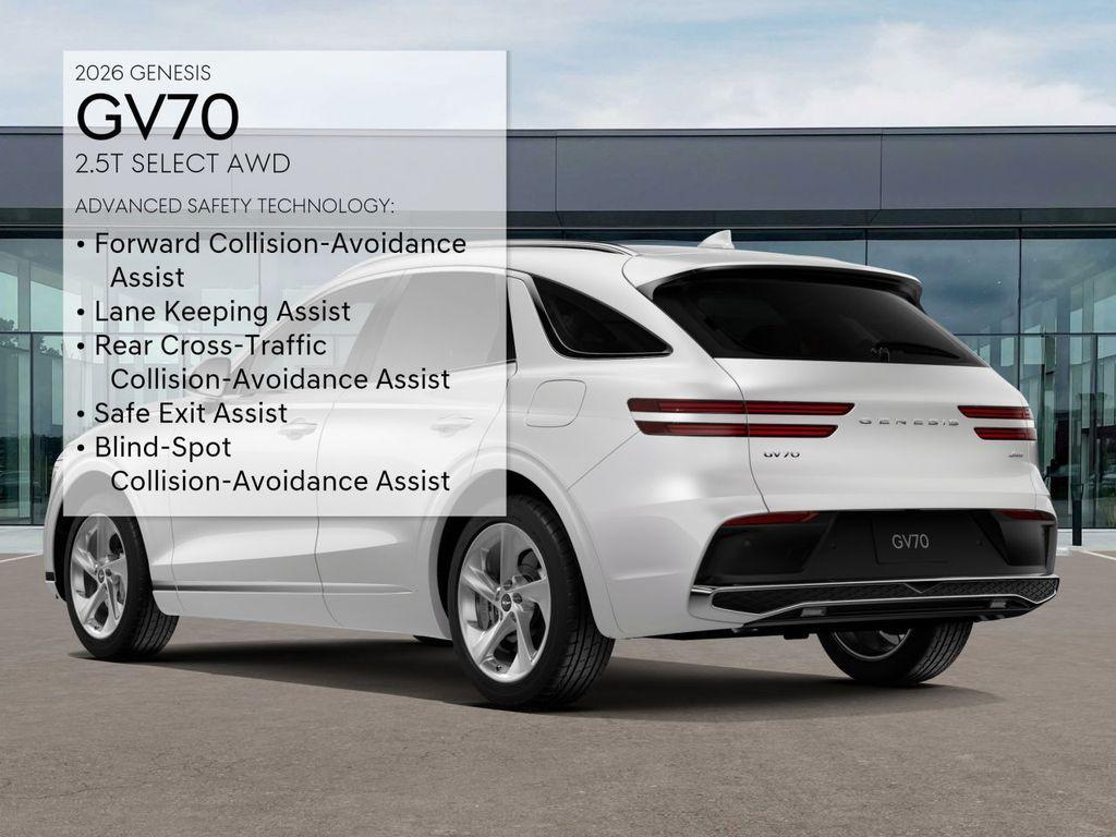 new 2026 Genesis GV70 car, priced at $53,475