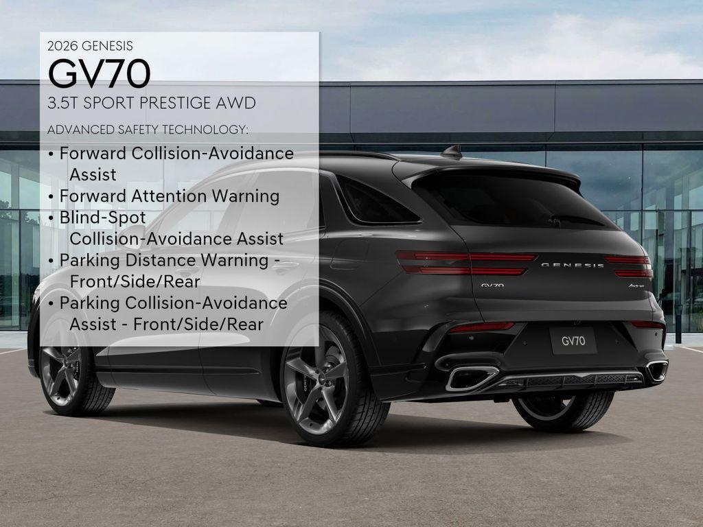 new 2026 Genesis GV70 car, priced at $74,115