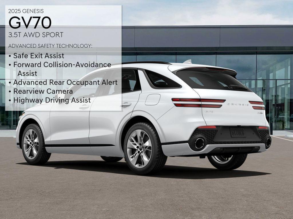 new 2025 Genesis GV70 car, priced at $53,792