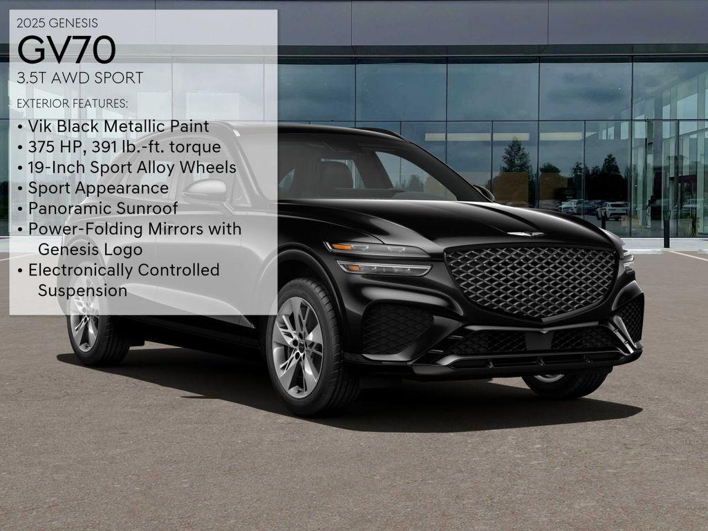 new 2025 Genesis GV70 car, priced at $54,775