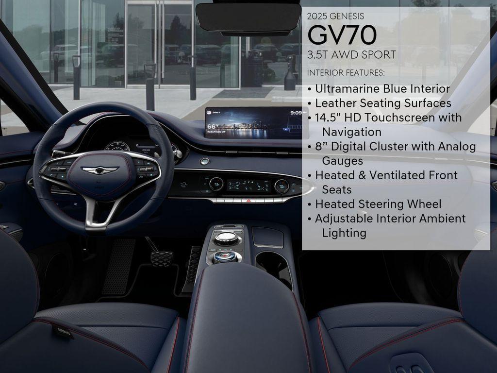 new 2025 Genesis GV70 car, priced at $54,775