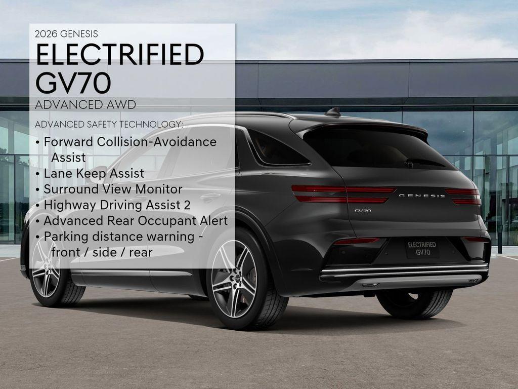 new 2026 Genesis Electrified GV70 car, priced at $71,670