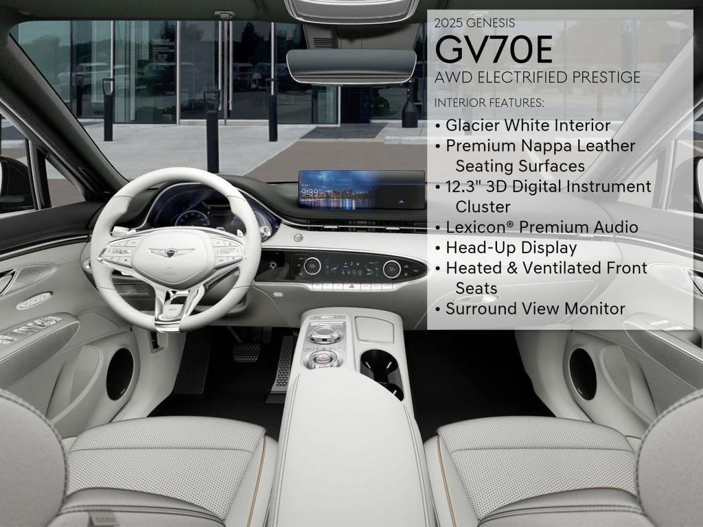 new 2025 Genesis Electrified GV70 car, priced at $66,770
