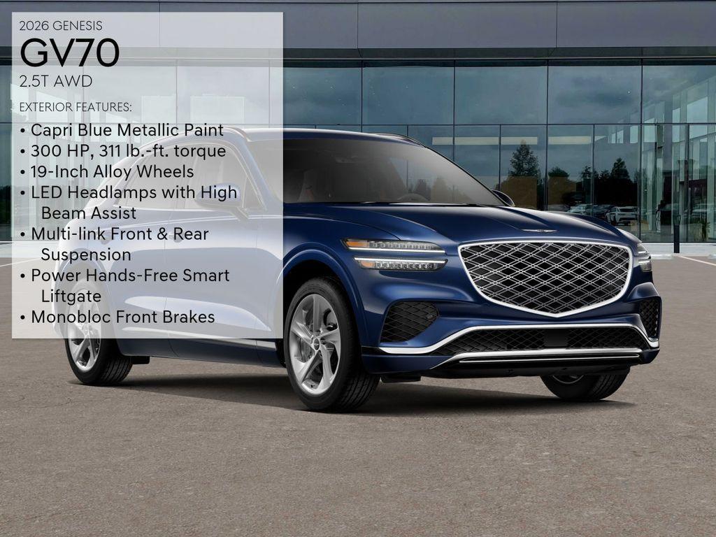 new 2026 Genesis GV70 car, priced at $50,540