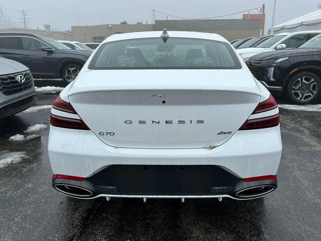 new 2024 Genesis G70 car, priced at $43,696