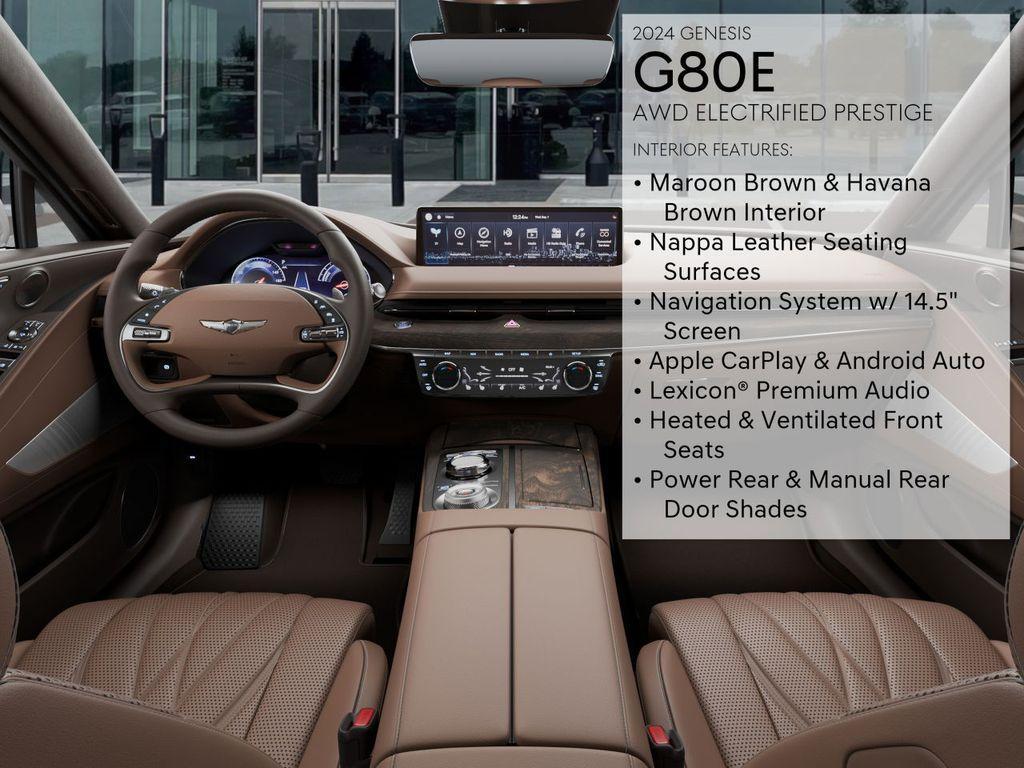 new 2024 Genesis Electrified G80 car, priced at $56,025