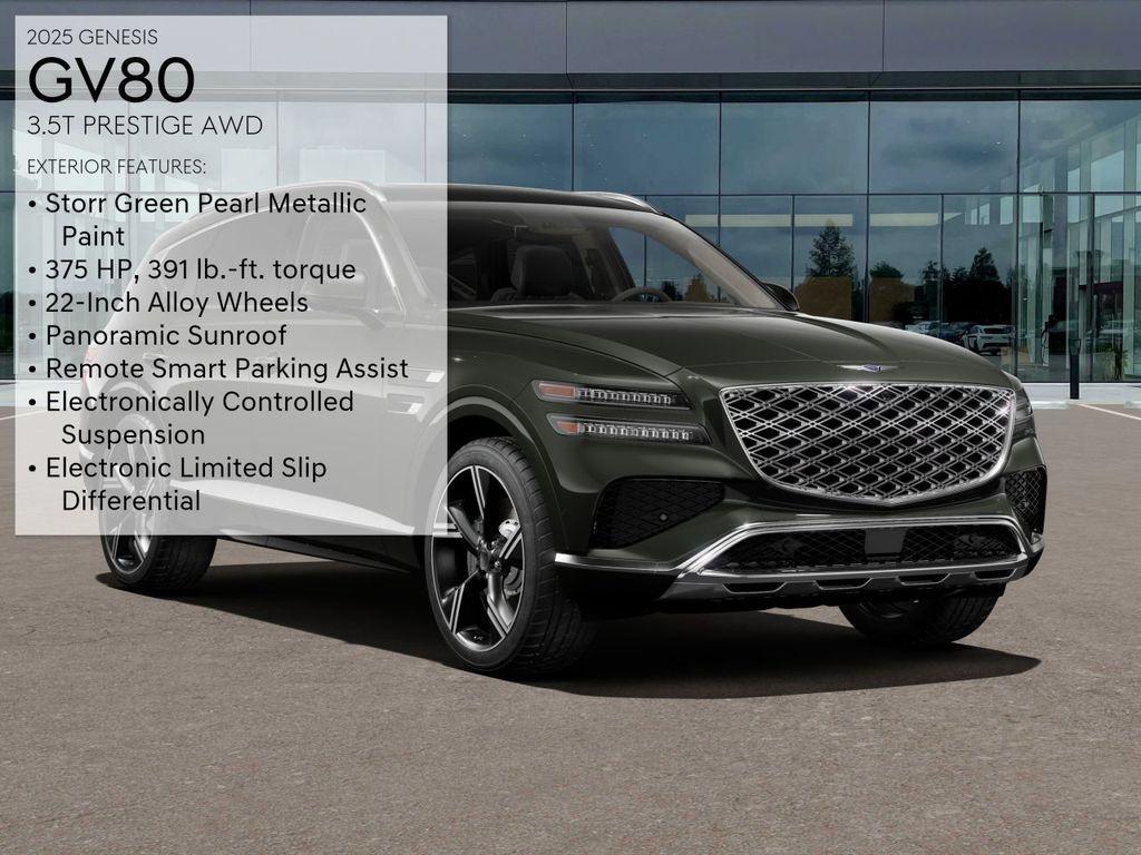 new 2025 Genesis GV80 car, priced at $81,900