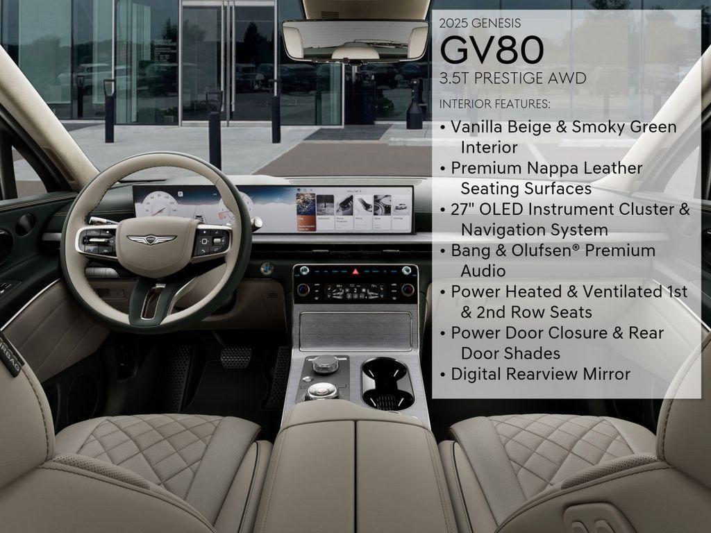 new 2025 Genesis GV80 car, priced at $81,900