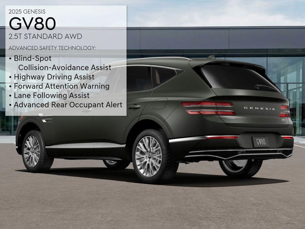 new 2025 Genesis GV80 car, priced at $61,394