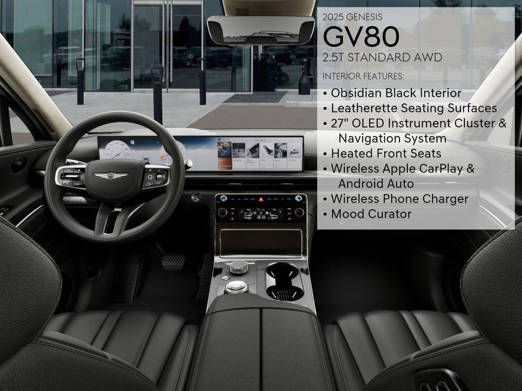 new 2025 Genesis GV80 car, priced at $61,394