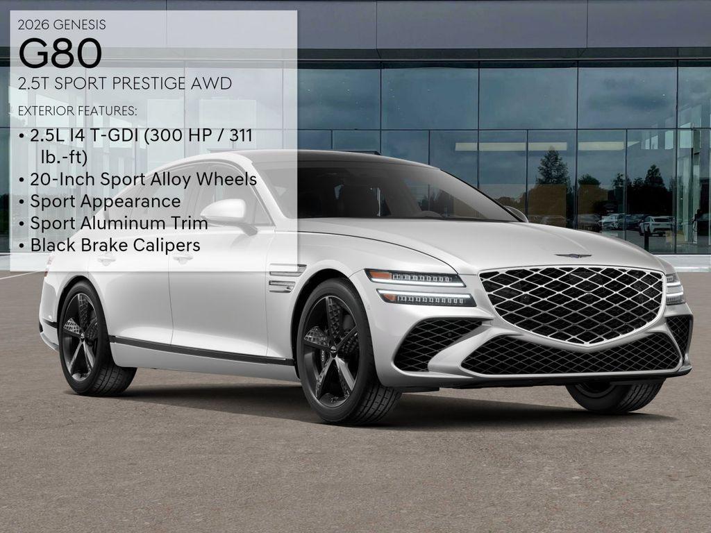 new 2026 Genesis G80 car, priced at $72,425