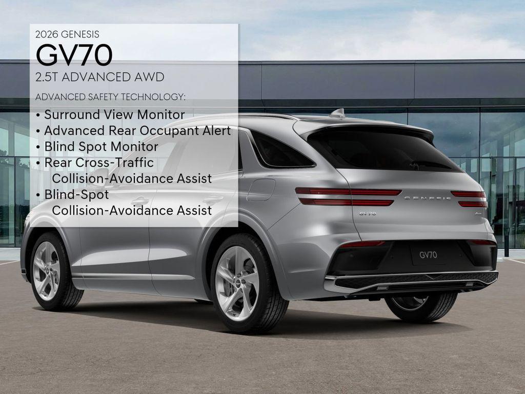 new 2026 Genesis GV70 car, priced at $58,070
