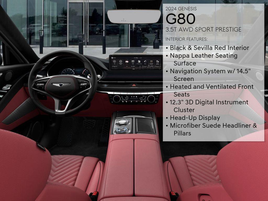 used 2024 Genesis G80 car, priced at $62,910