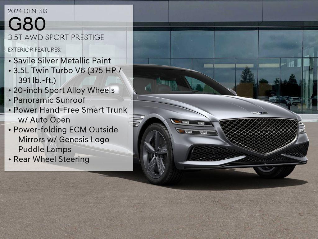 used 2024 Genesis G80 car, priced at $62,910