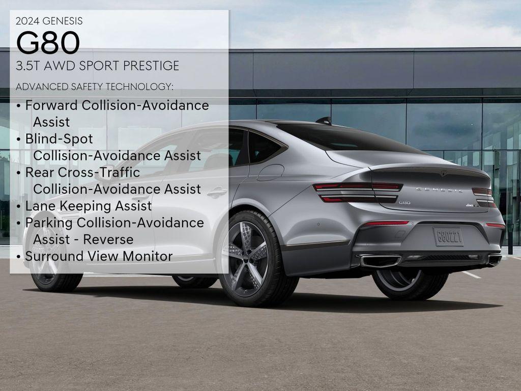 used 2024 Genesis G80 car, priced at $62,910
