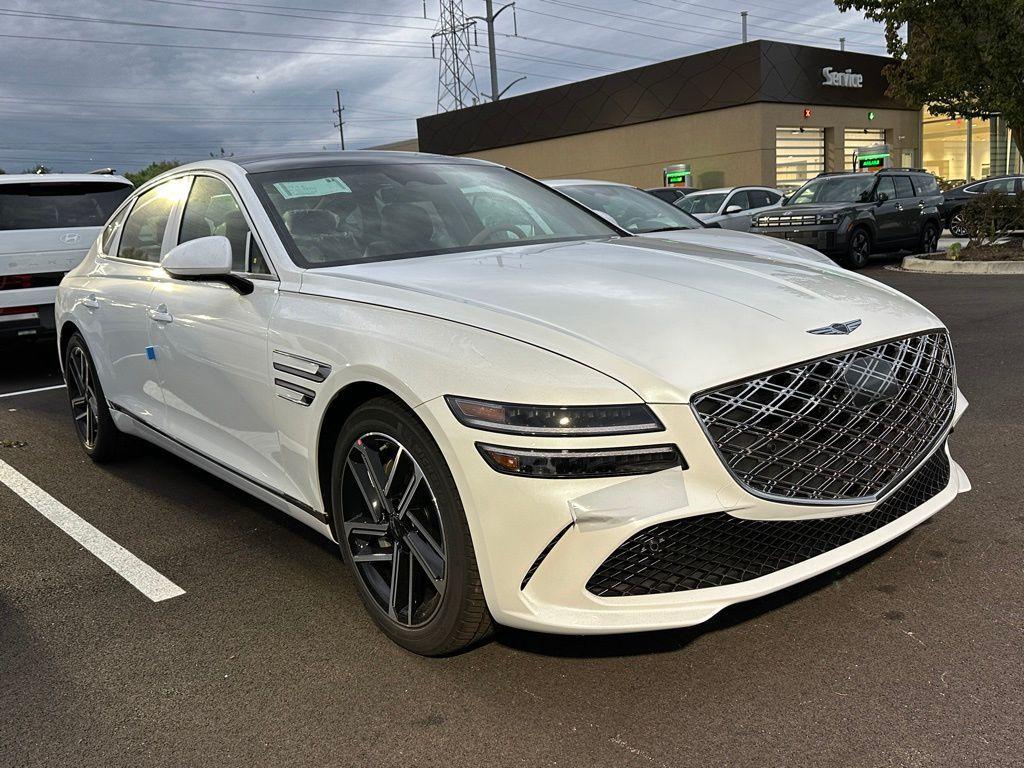 new 2025 Genesis G80 car, priced at $64,095