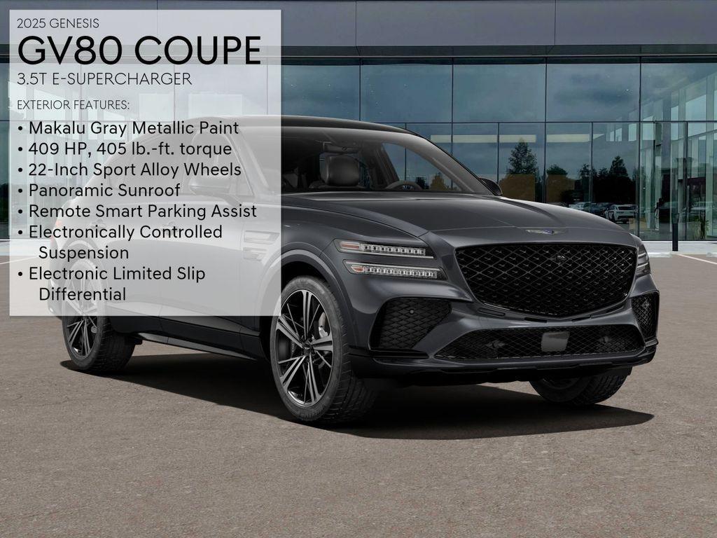 new 2025 Genesis GV80 Coupe car, priced at $88,455