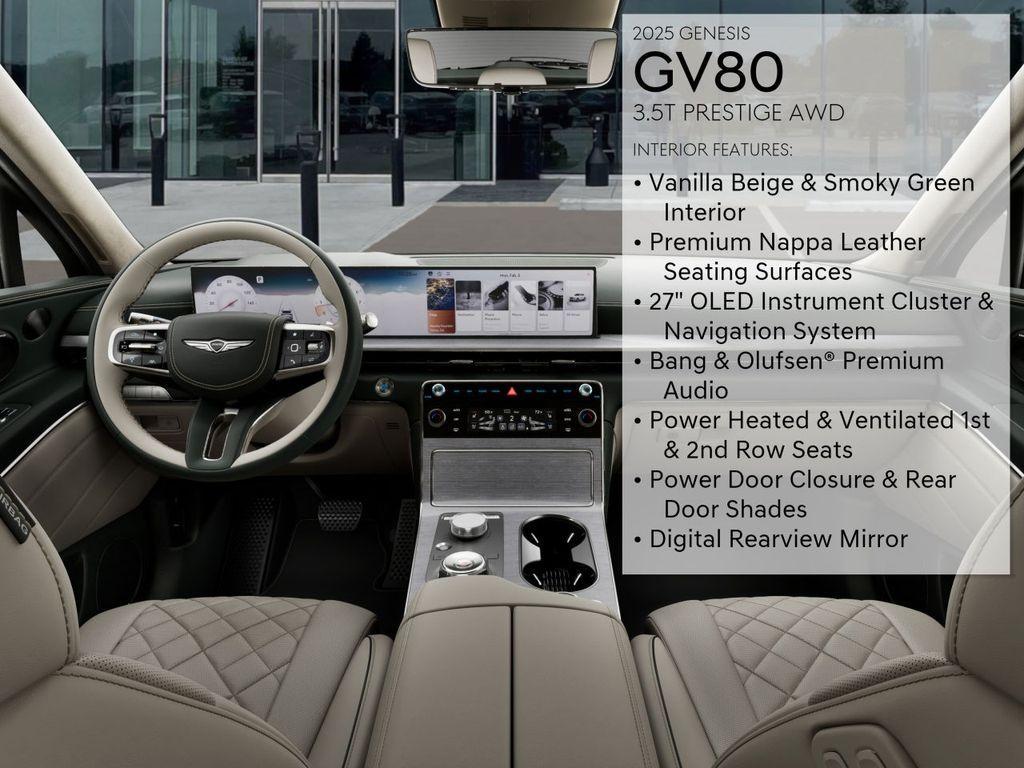 new 2025 Genesis GV80 car, priced at $82,800