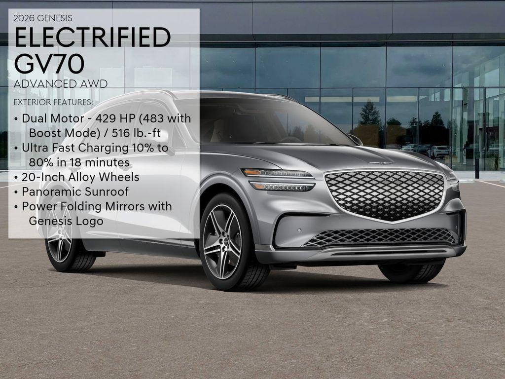 new 2026 Genesis Electrified GV70 car, priced at $71,350