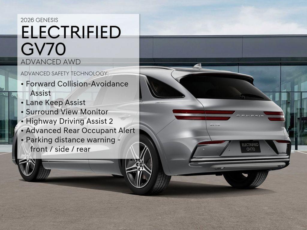 new 2026 Genesis Electrified GV70 car, priced at $71,350