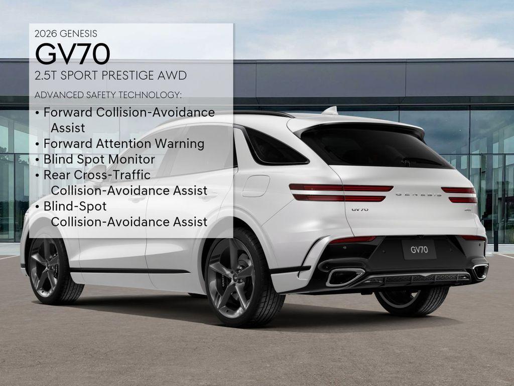 new 2026 Genesis GV70 car, priced at $61,215