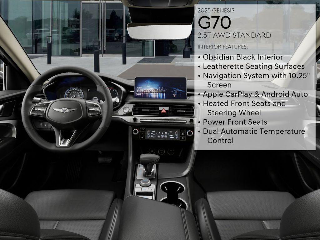 used 2025 Genesis G70 car, priced at $42,205