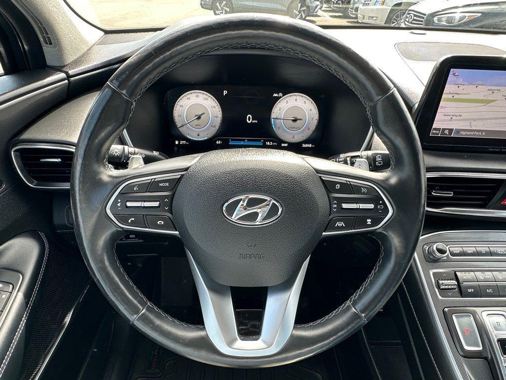 used 2021 Hyundai Santa Fe car, priced at $25,762