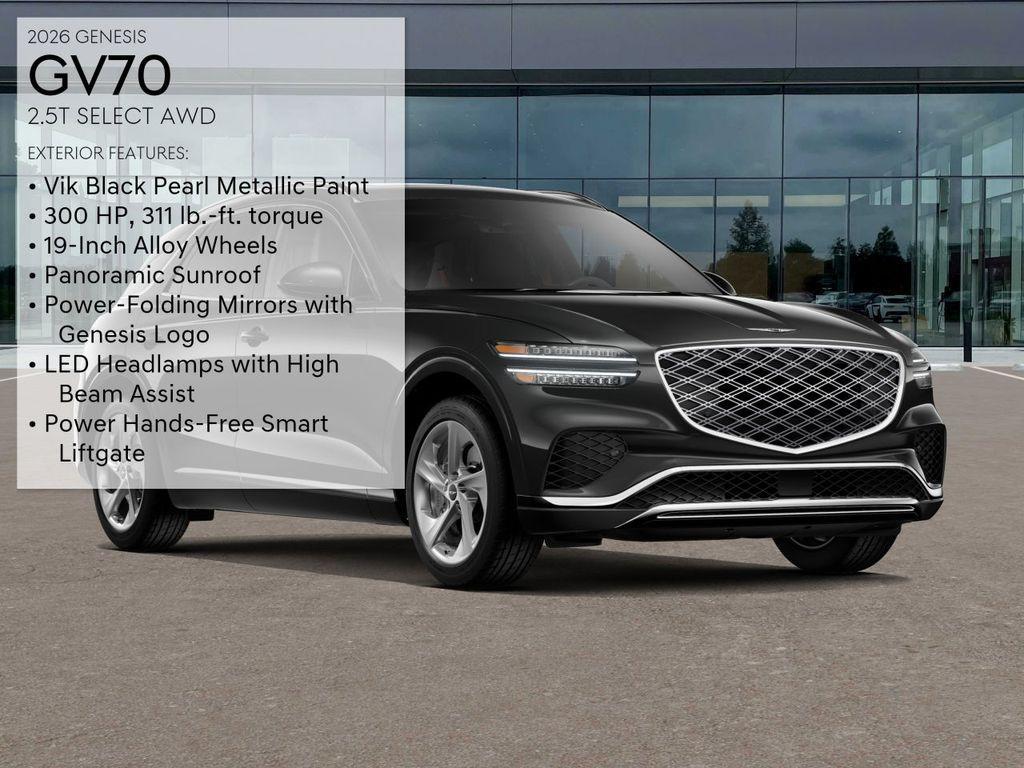 new 2026 Genesis GV70 car, priced at $53,275