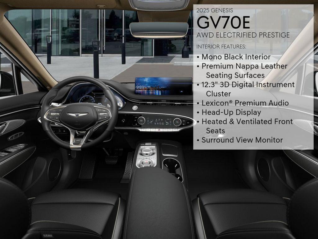 new 2025 Genesis Electrified GV70 car, priced at $75,247