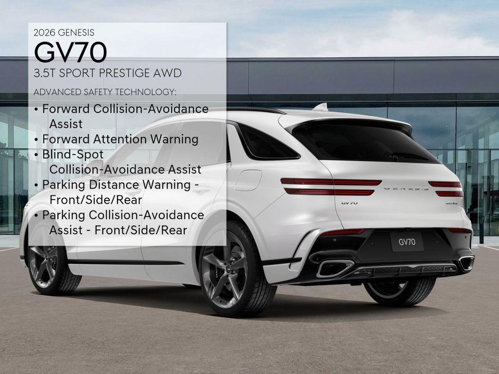 new 2026 Genesis GV70 car, priced at $72,535