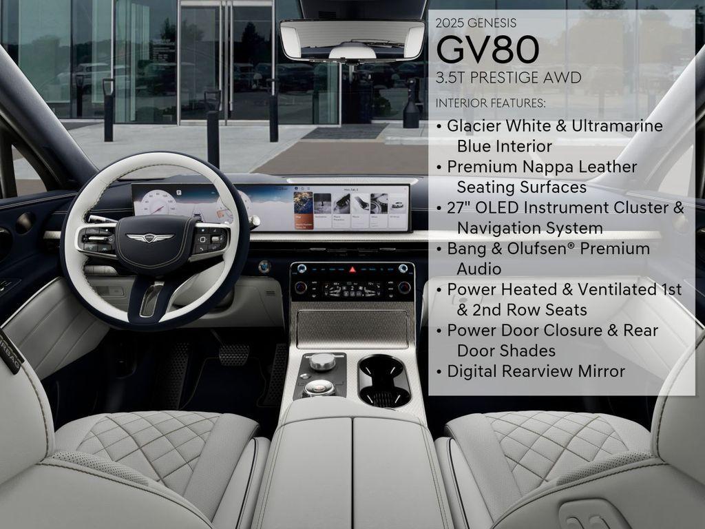 new 2025 Genesis GV80 car, priced at $82,744