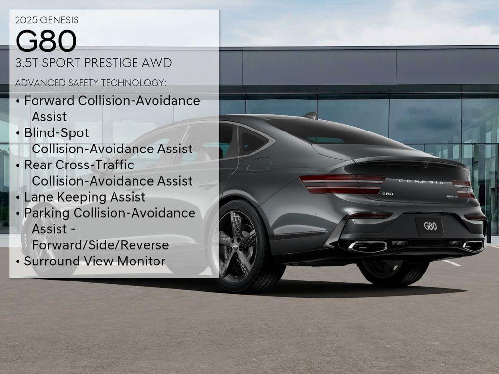new 2025 Genesis G80 car, priced at $79,145