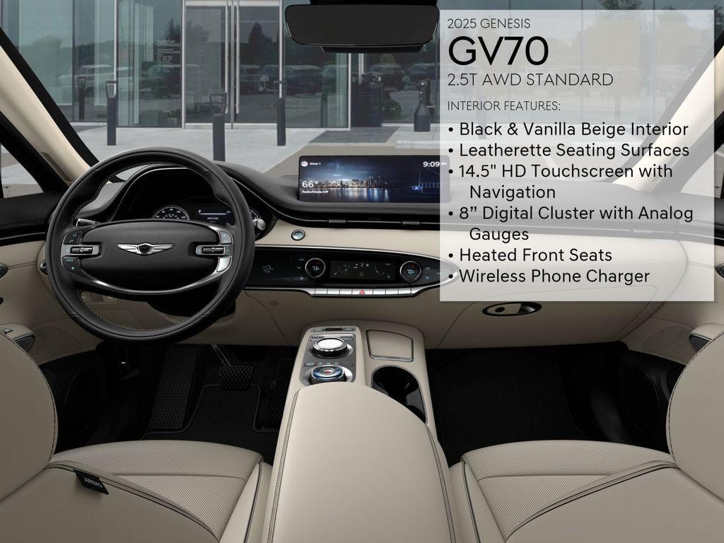 new 2025 Genesis GV70 car, priced at $45,026