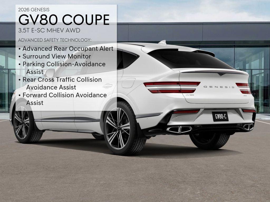 new 2026 Genesis GV80 Coupe car, priced at $89,795