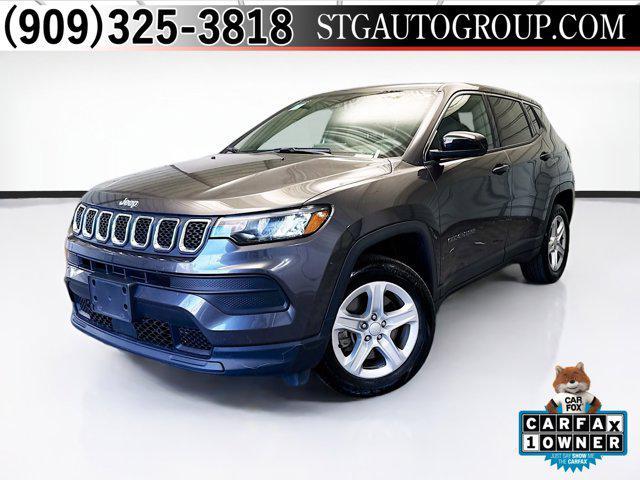 used 2023 Jeep Compass car, priced at $18,199