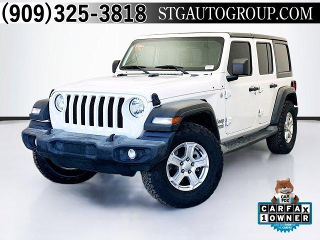 used 2019 Jeep Wrangler Unlimited car, priced at $24,423