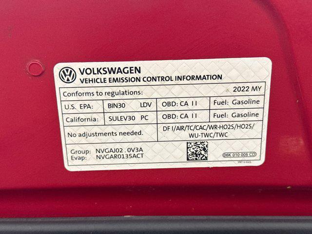 used 2022 Volkswagen Tiguan car, priced at $20,488