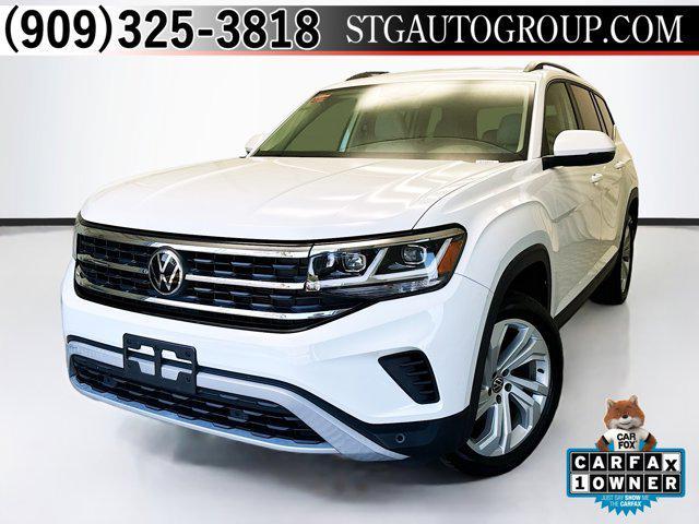 used 2021 Volkswagen Atlas car, priced at $26,488