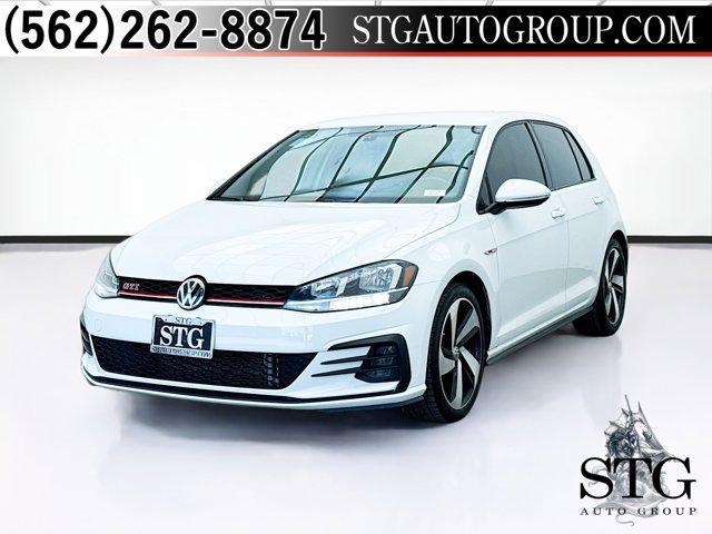 used 2020 Volkswagen Golf GTI car, priced at $18,595