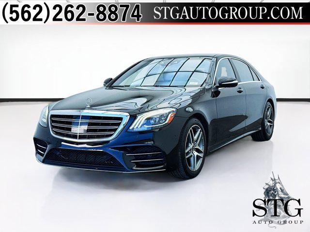 used 2018 Mercedes-Benz S-Class car, priced at $34,439