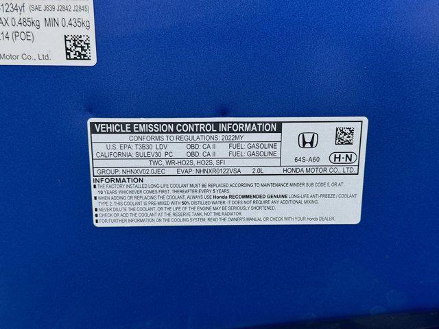 used 2022 Honda Civic car, priced at $21,600